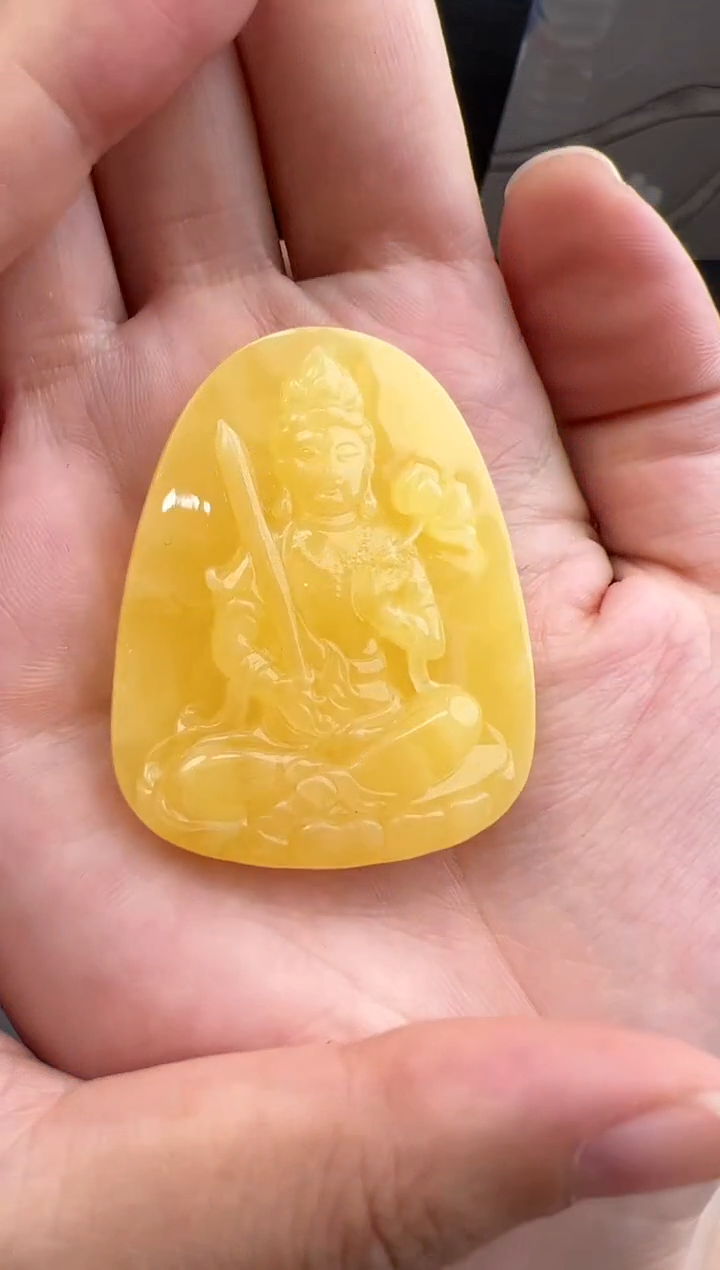 【闪购商品】琥珀裸石未镶嵌10116109-虚空藏