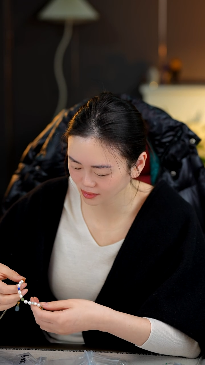 未镶嵌手绳淡水珍珠珍珠手链