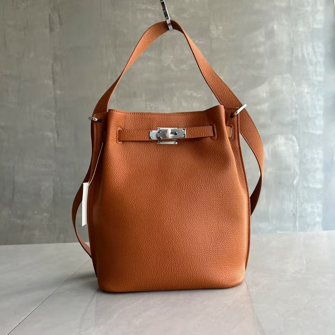  【Tian Yi渠道货】-2025新款轻奢单肩手提斜跨包 5211 橙色
