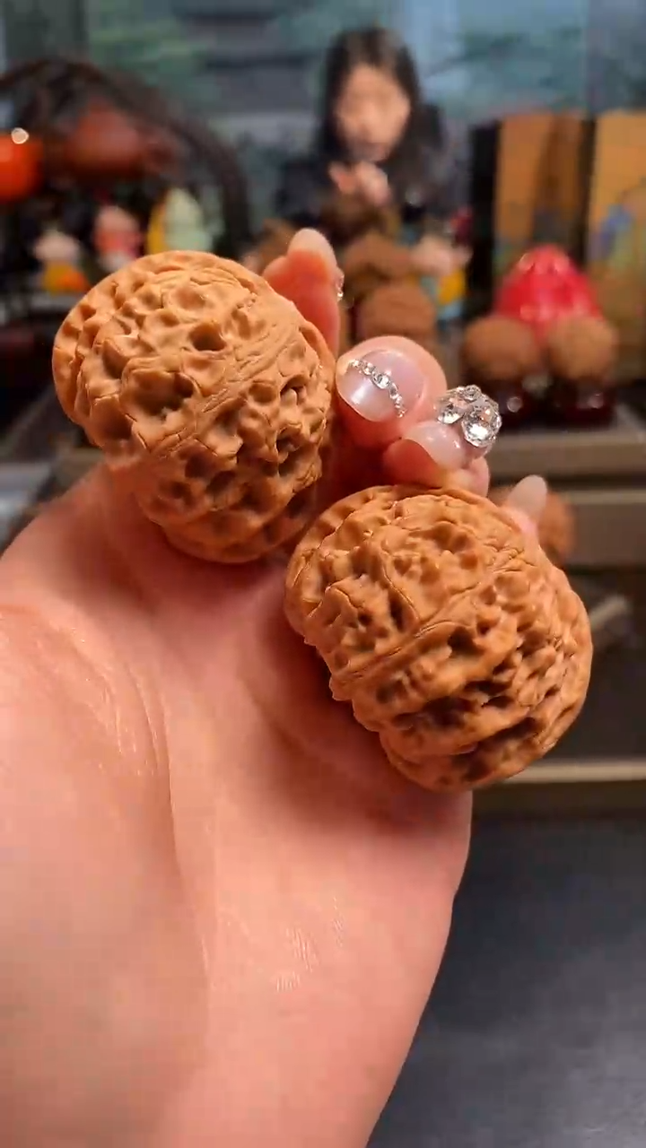 【闪购商品】文玩核桃把件F433苹果园42