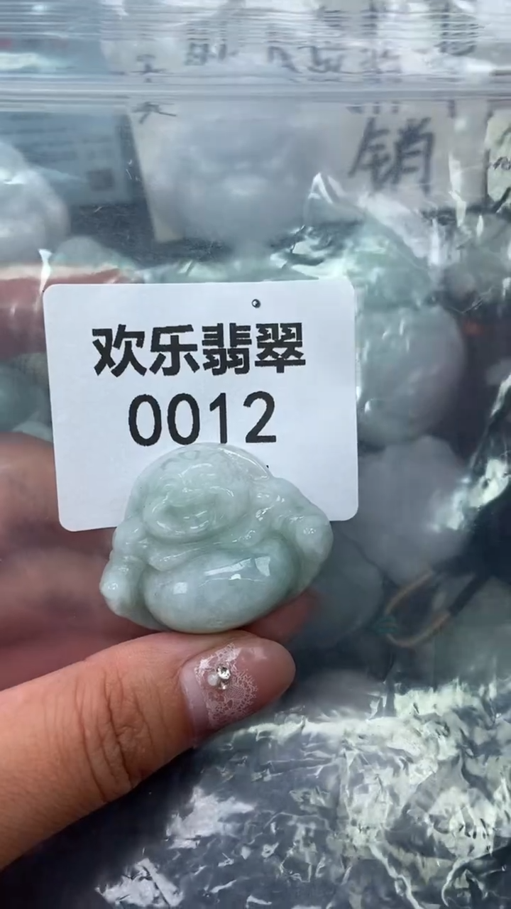 颈饰未镶嵌翡翠缅甸天然翡翠0012
