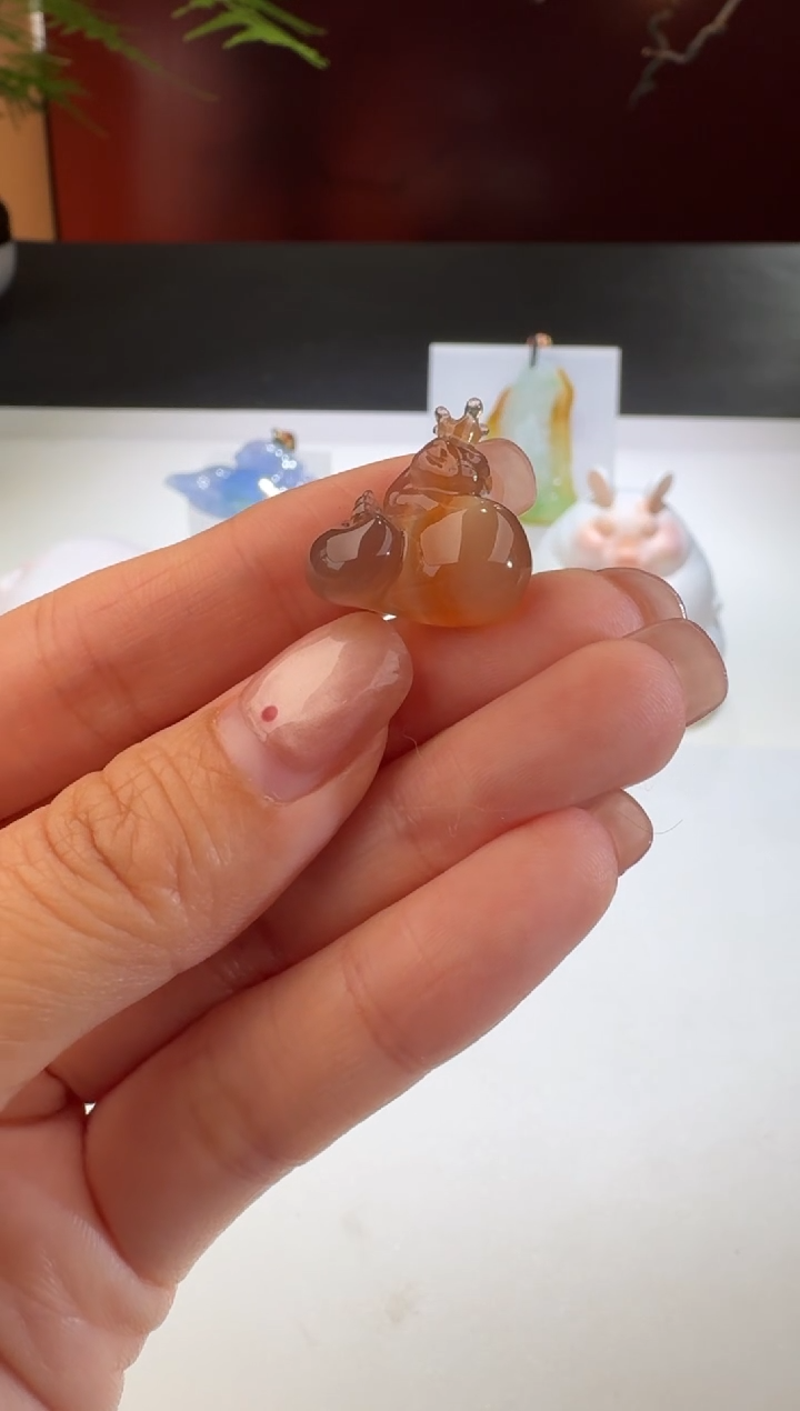 【闪购商品】玛瑙/玉髓挂件未镶嵌【舒雅】