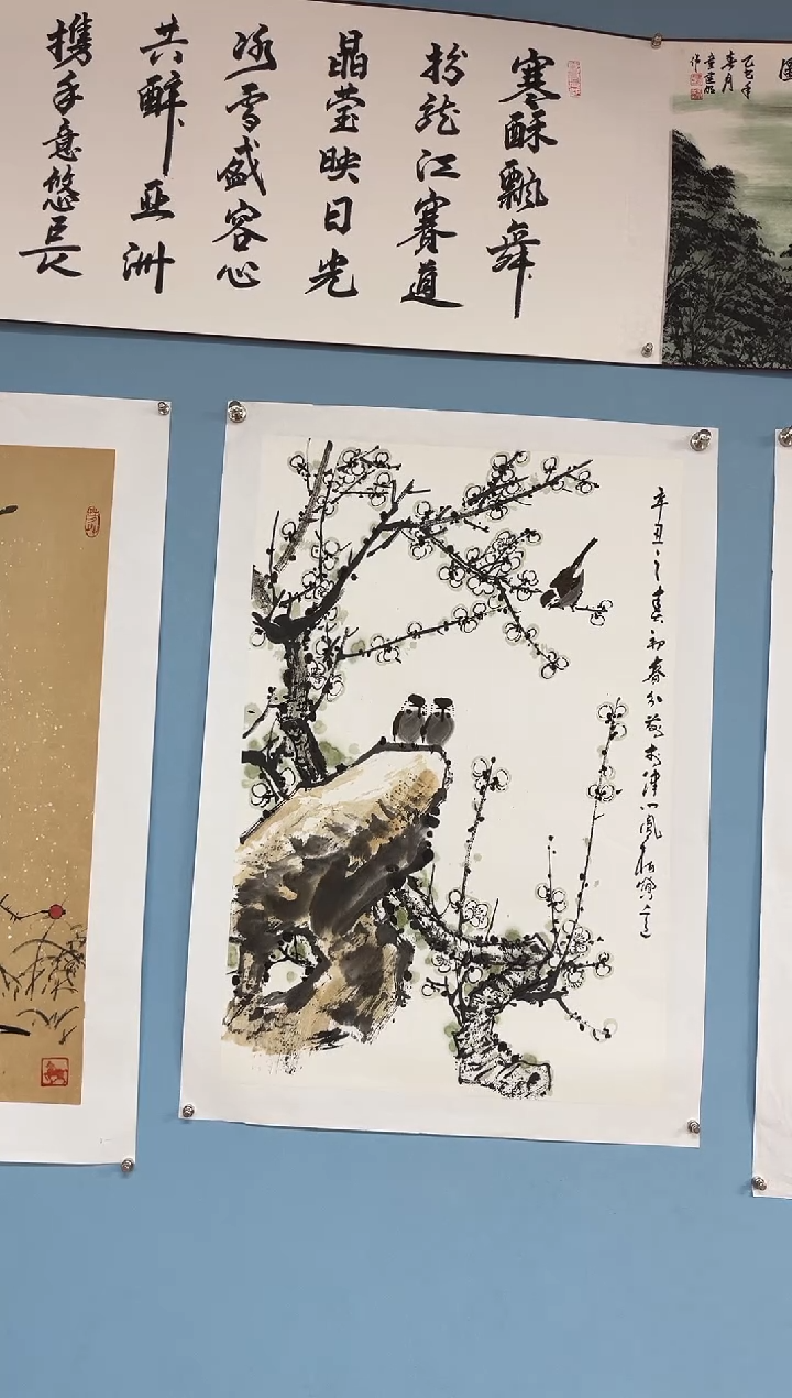 【闪购商品】国画马凤柏麻雀图