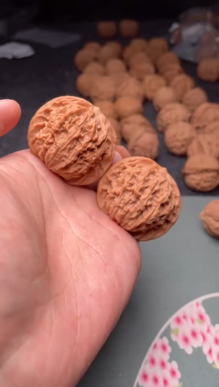 把件文玩核桃a190  盘龙纹 43尺