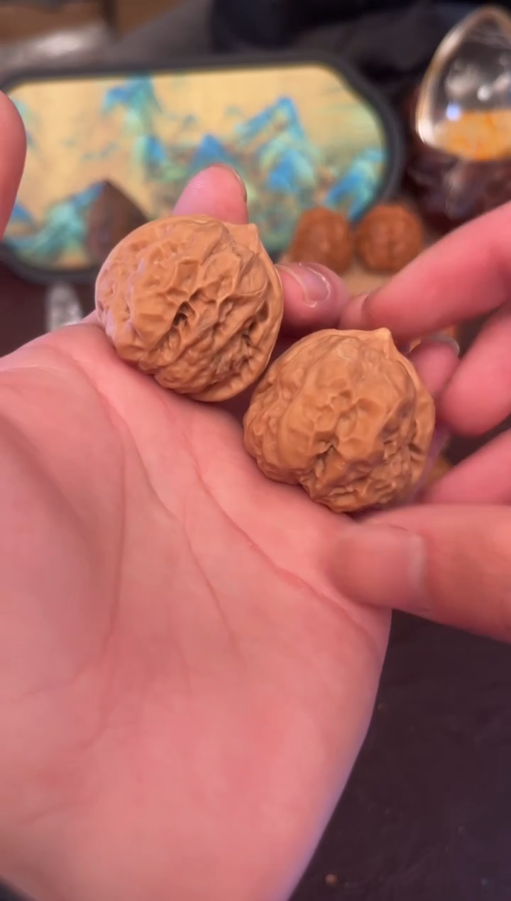 吊坠文玩核桃35蛤蟆