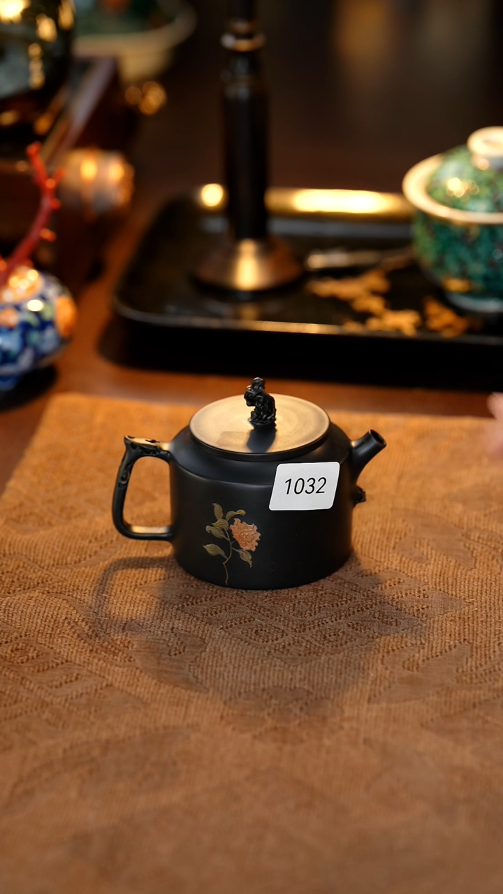 【闪购商品】雲梦茶器紫陶小壶1032