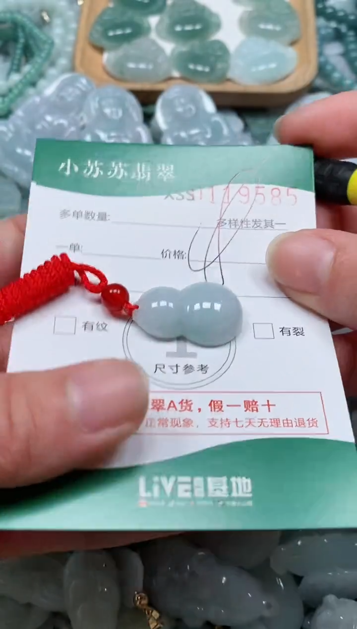 【闪购商品】翡翠颈饰未镶嵌闪购商品0119585