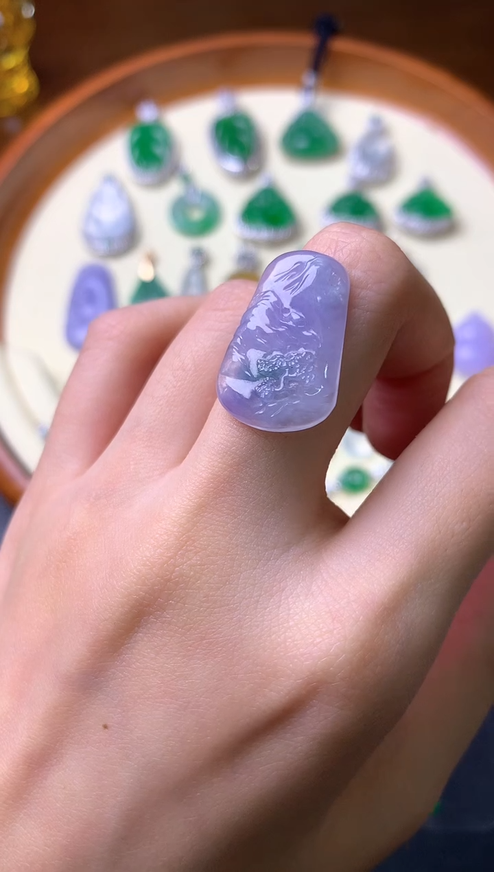 【闪购商品】定制翡翠未镶嵌裸石（镶嵌定制）