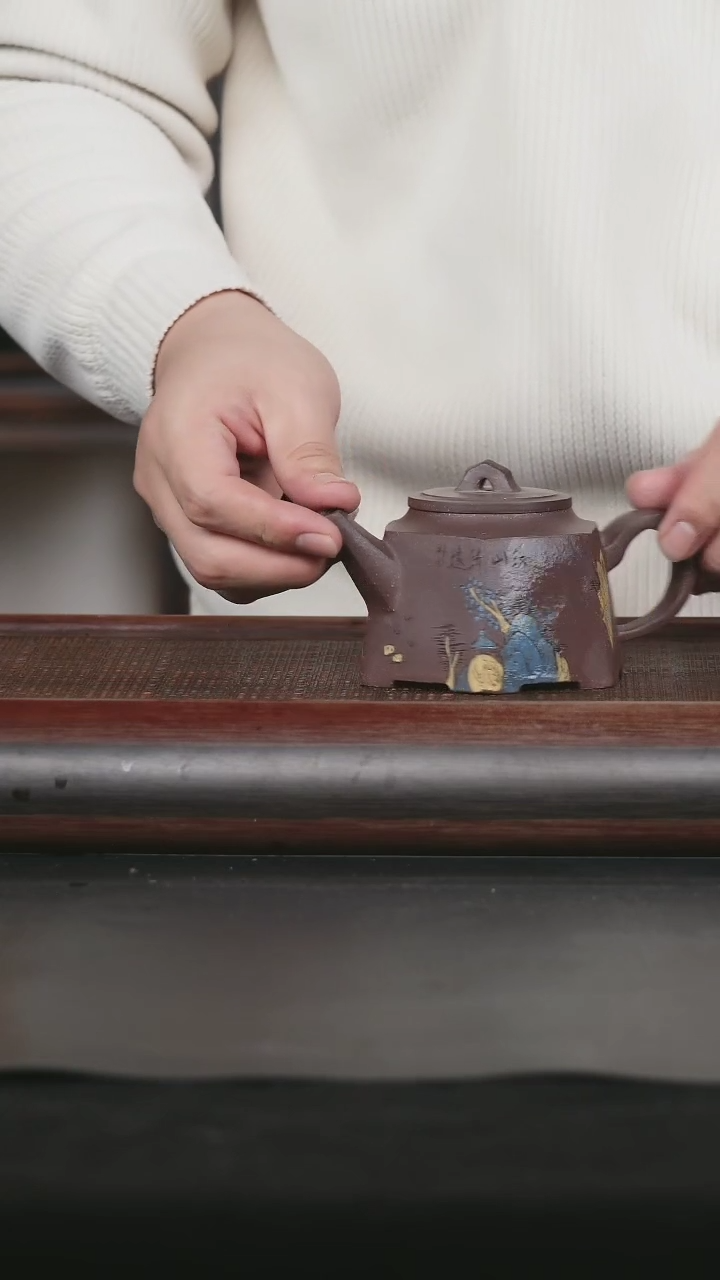 【闪购商品】紫砂茶壶91 原矿紫砂壶 