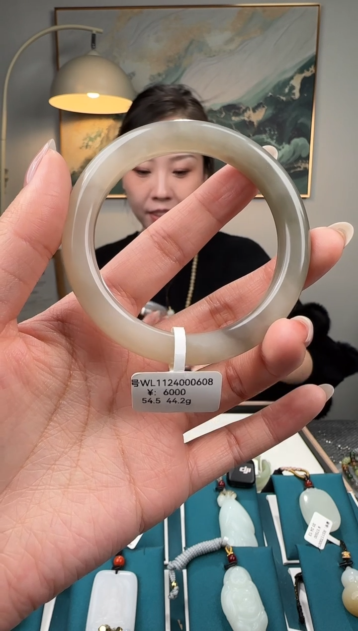 未镶嵌手镯和田玉WL54.5