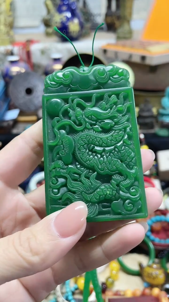 【闪购商品】和田玉（碧玉）颈饰未镶嵌主播推荐主播推荐