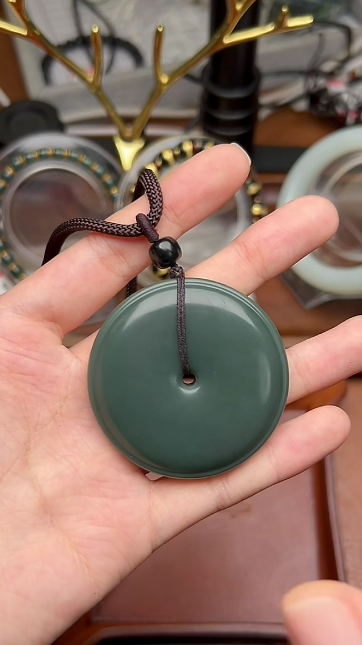 【闪购商品】和田玉吊坠(不含链)未镶嵌JYMND41218-10
