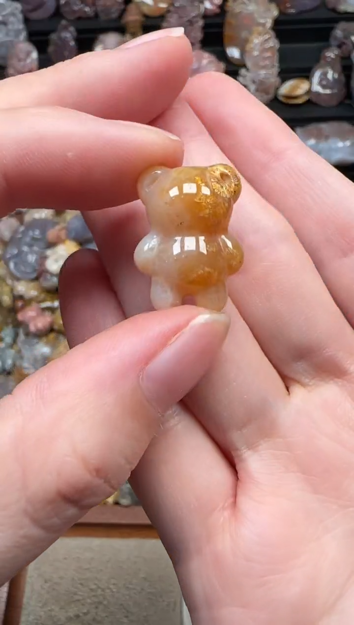 颈饰未镶嵌硅化珊瑚（珊瑚玉）041