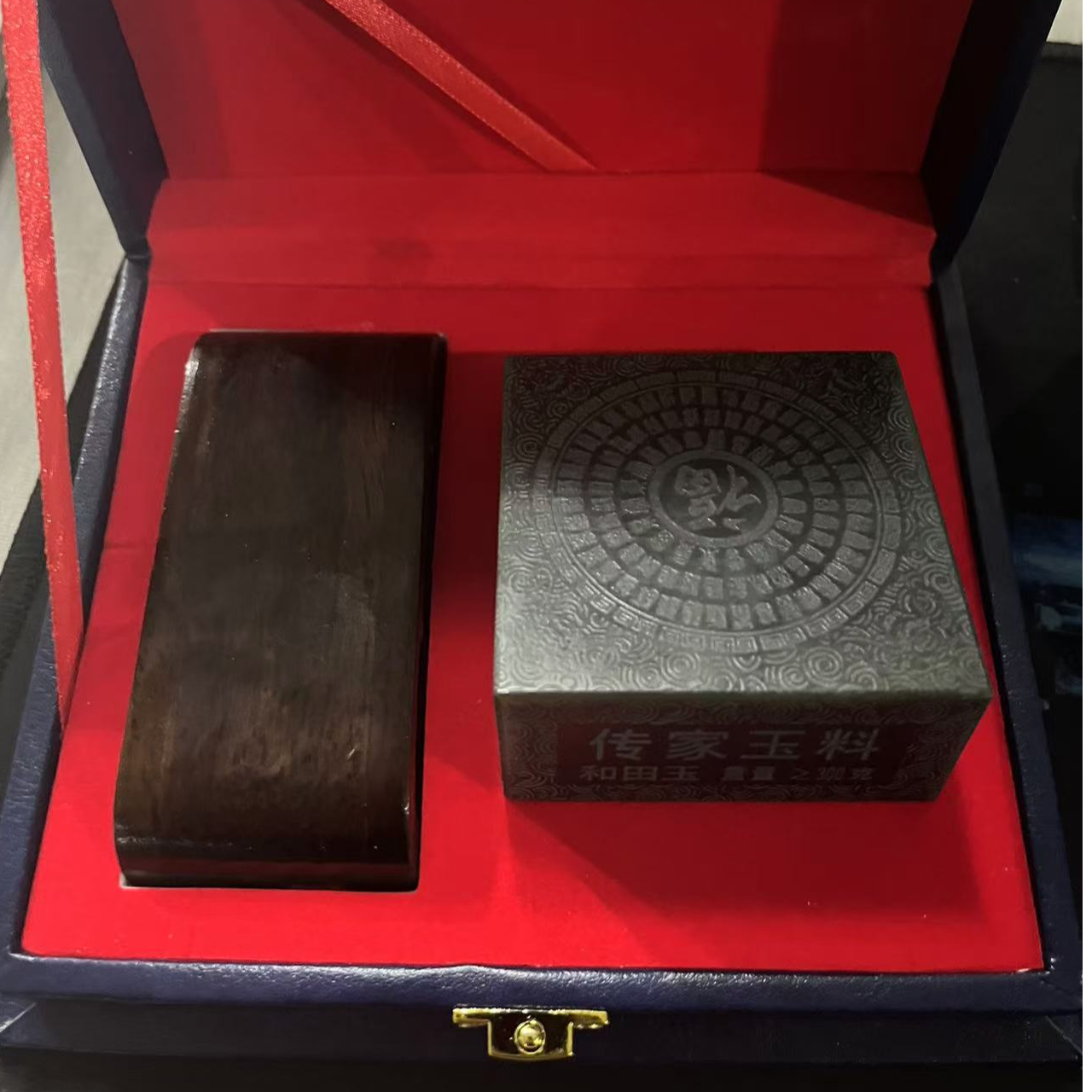 《李刚抖音基地质检发货正品保真》天然和田玉国礼传家玉