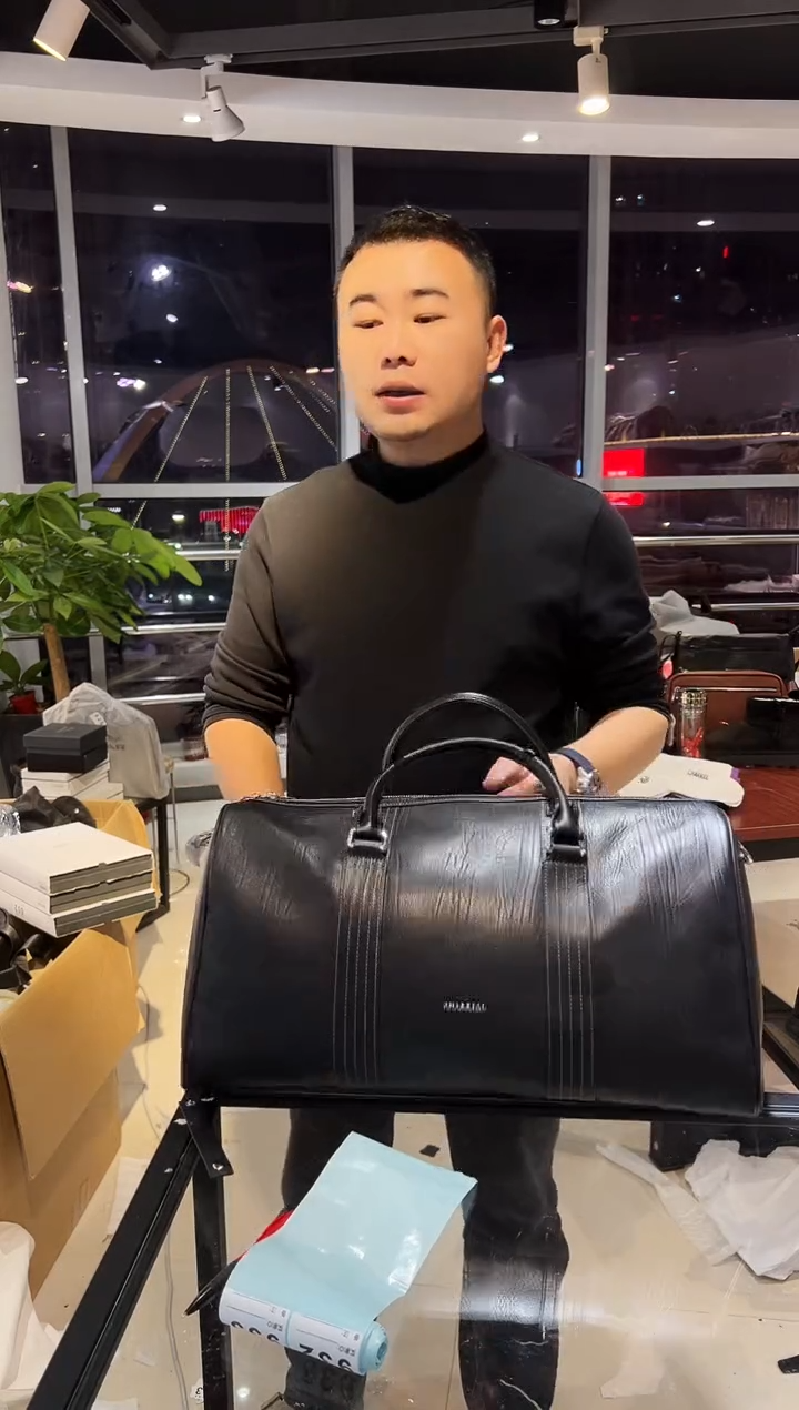 头层牛皮韩爵绅士包包皮具912