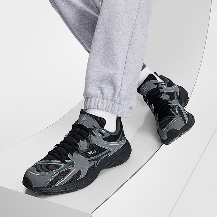 Fila/斐乐男士【软弹透气】新款时尚户外休闲老爹运动鞋F12M532124F