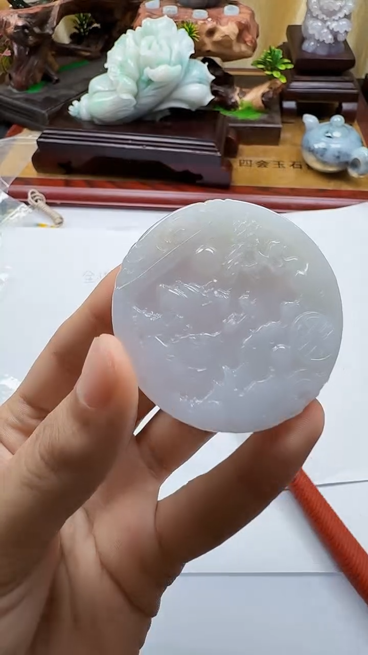 吊坠(不含链)未镶嵌翡翠1