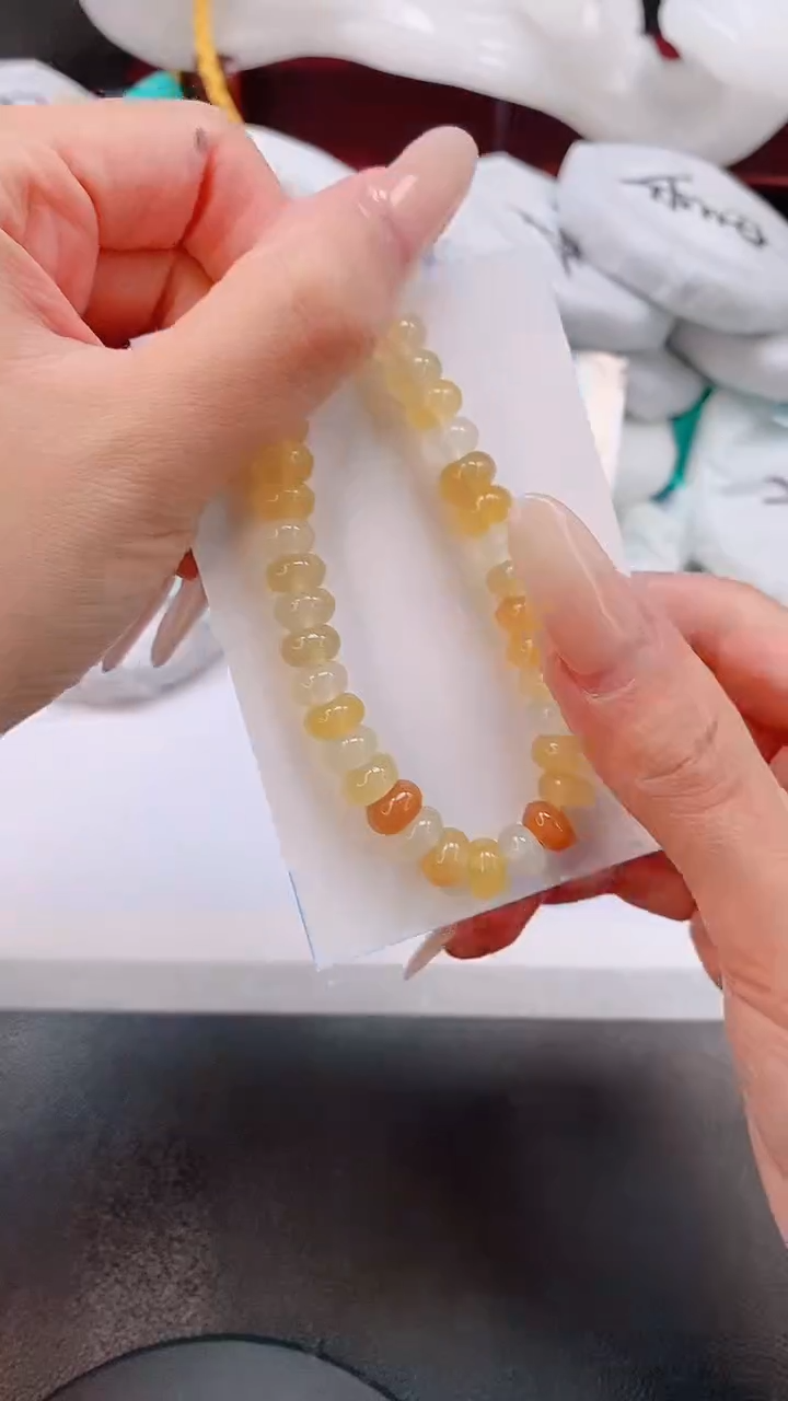 未镶嵌手链石英质玉黄龙手串多样性发货