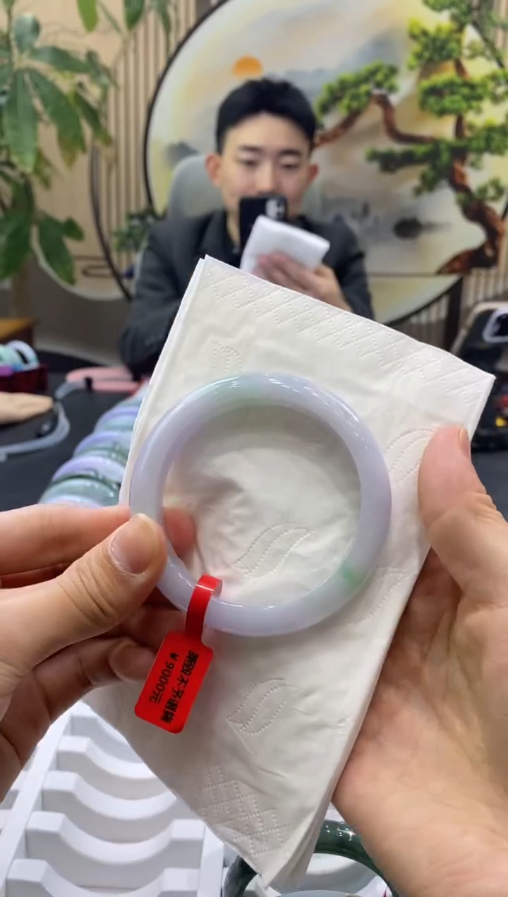 未镶嵌手镯翡翠3089