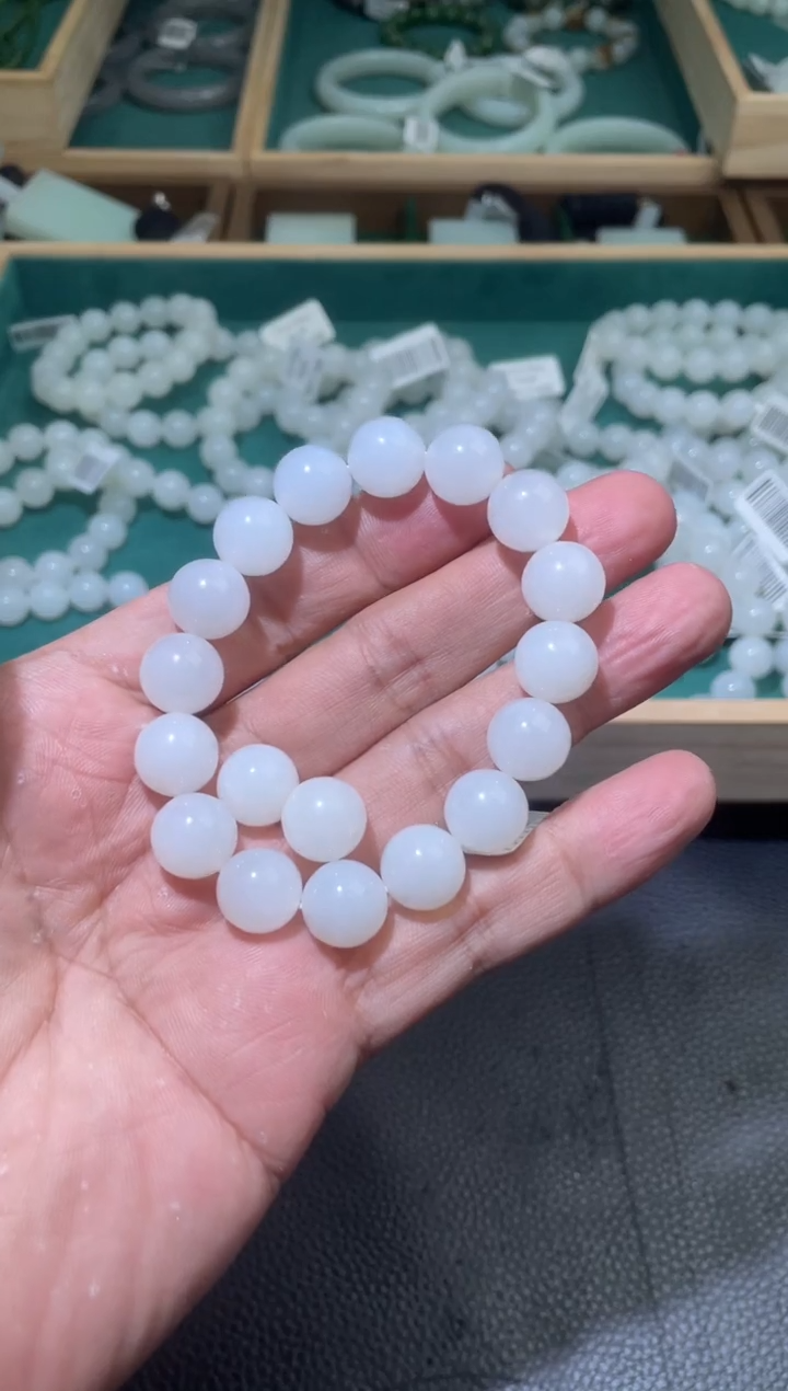 未镶嵌手串和田玉手串卡12