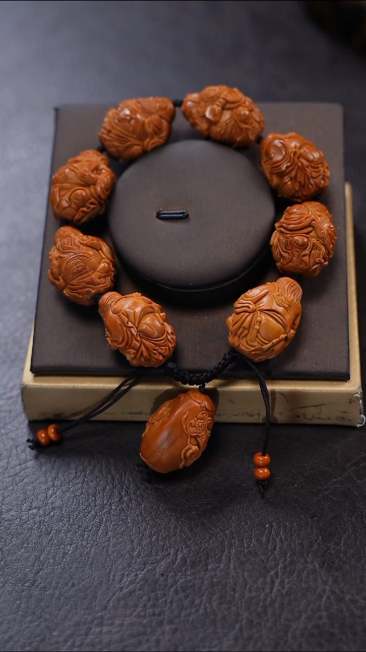 手串/手链橄榄核八万核雕文玩作品