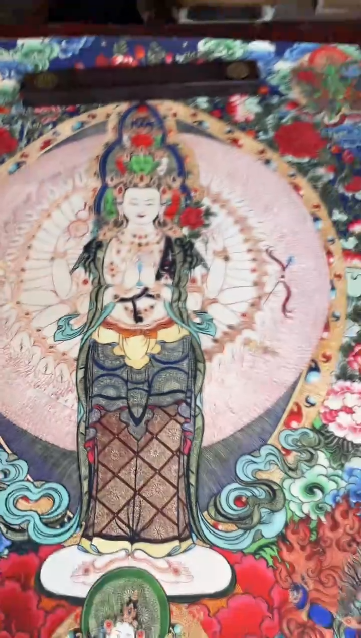 卷轴画手绘唐卡084