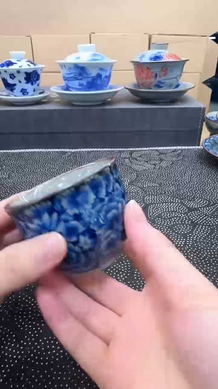 【闪购商品】客杯60cc陶瓷中式功夫茶具简约中国风陶