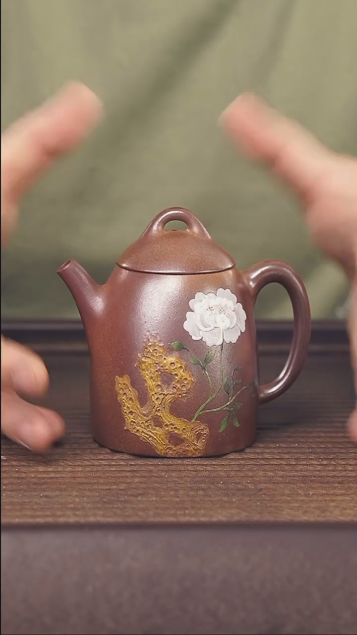 【闪购商品】紫砂茶壶170cc顾氏手工紫砂