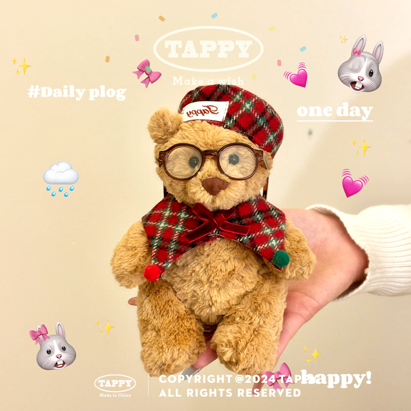 Jellycat巴塞罗那熊/小蛇全系玩偶可穿经典圣诞可爱手工礼装娃衣