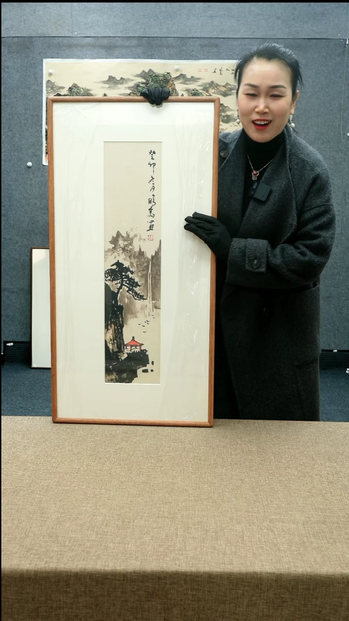【闪购商品】国画48*92唐鹏高老师山水