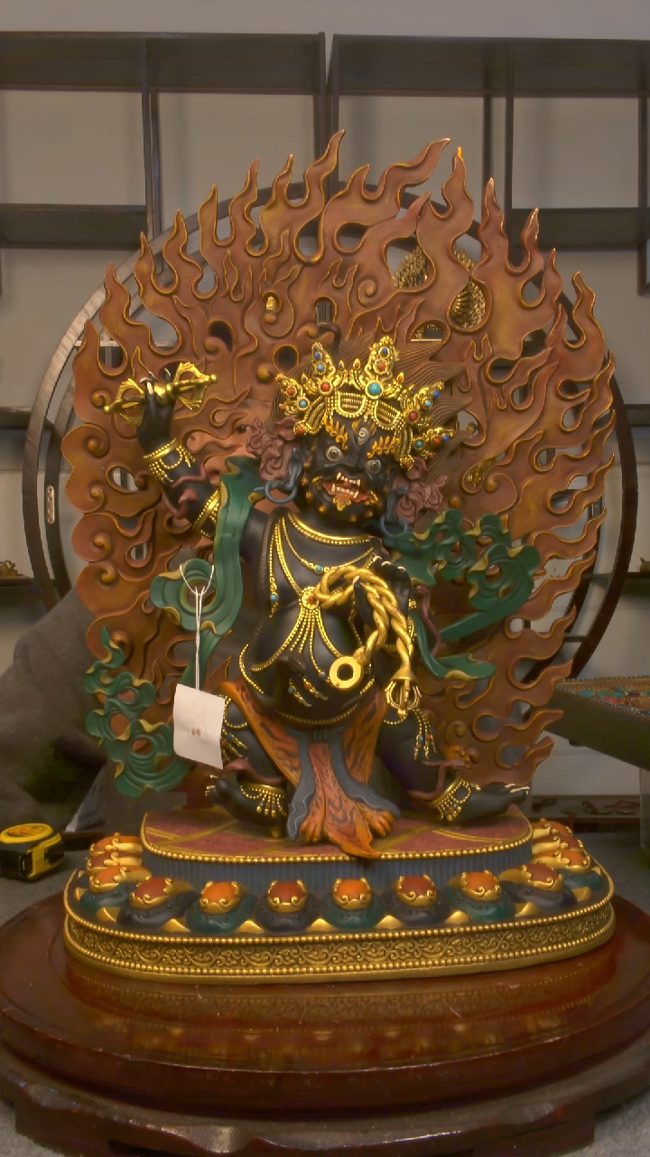 铜白**嘉收藏摆件00001