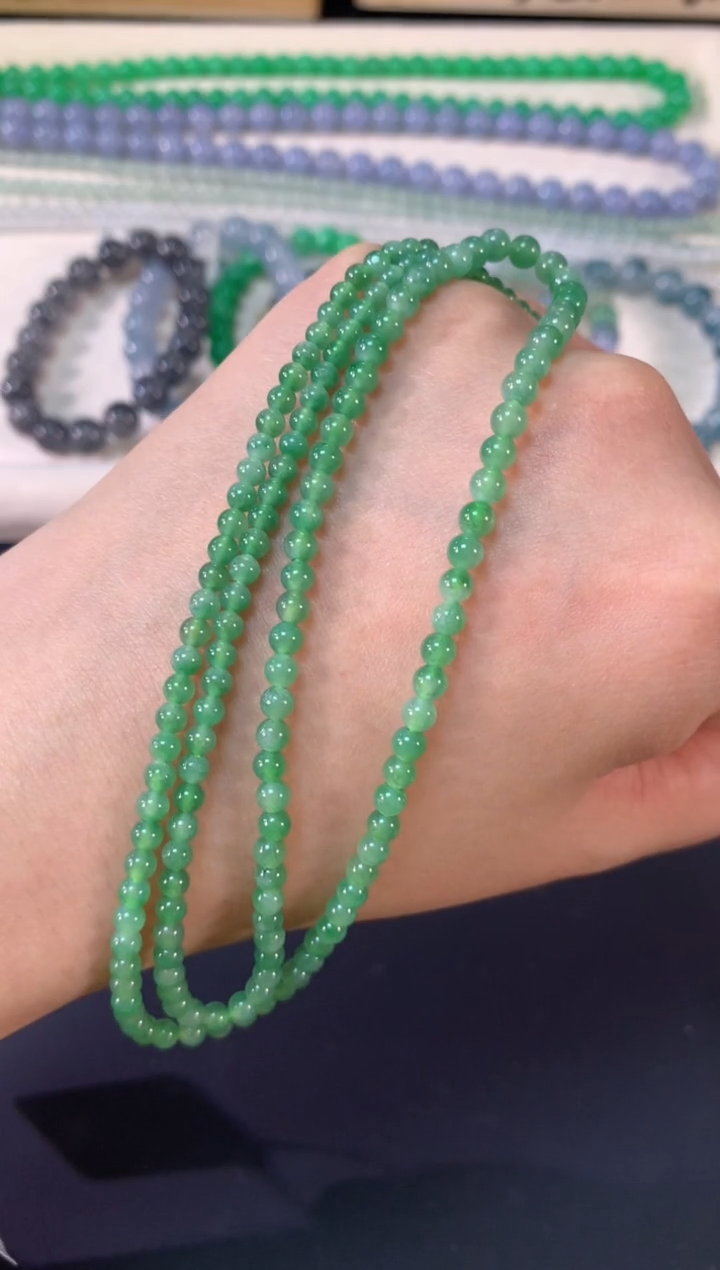 【闪购商品】翡翠项链未镶嵌A619|3980