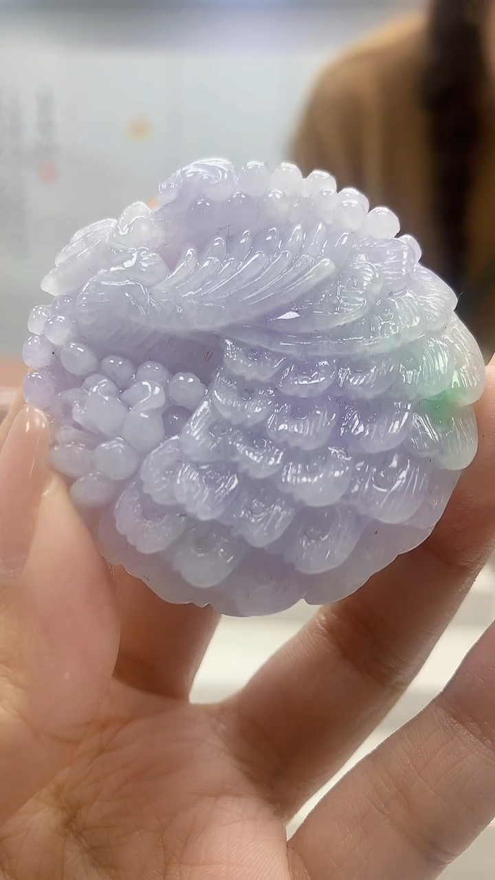 定制翡翠未镶嵌4829xx-毛货挂件32