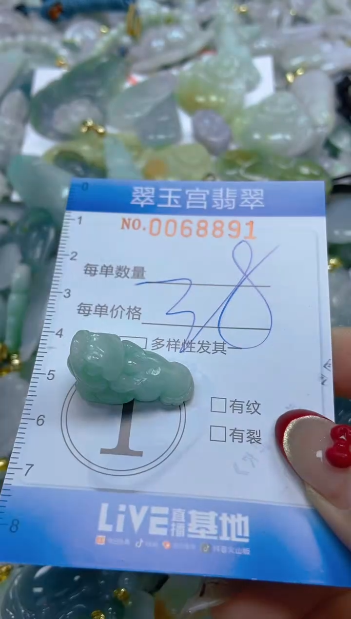 【闪购商品】翡翠颈饰未镶嵌闪购0068891