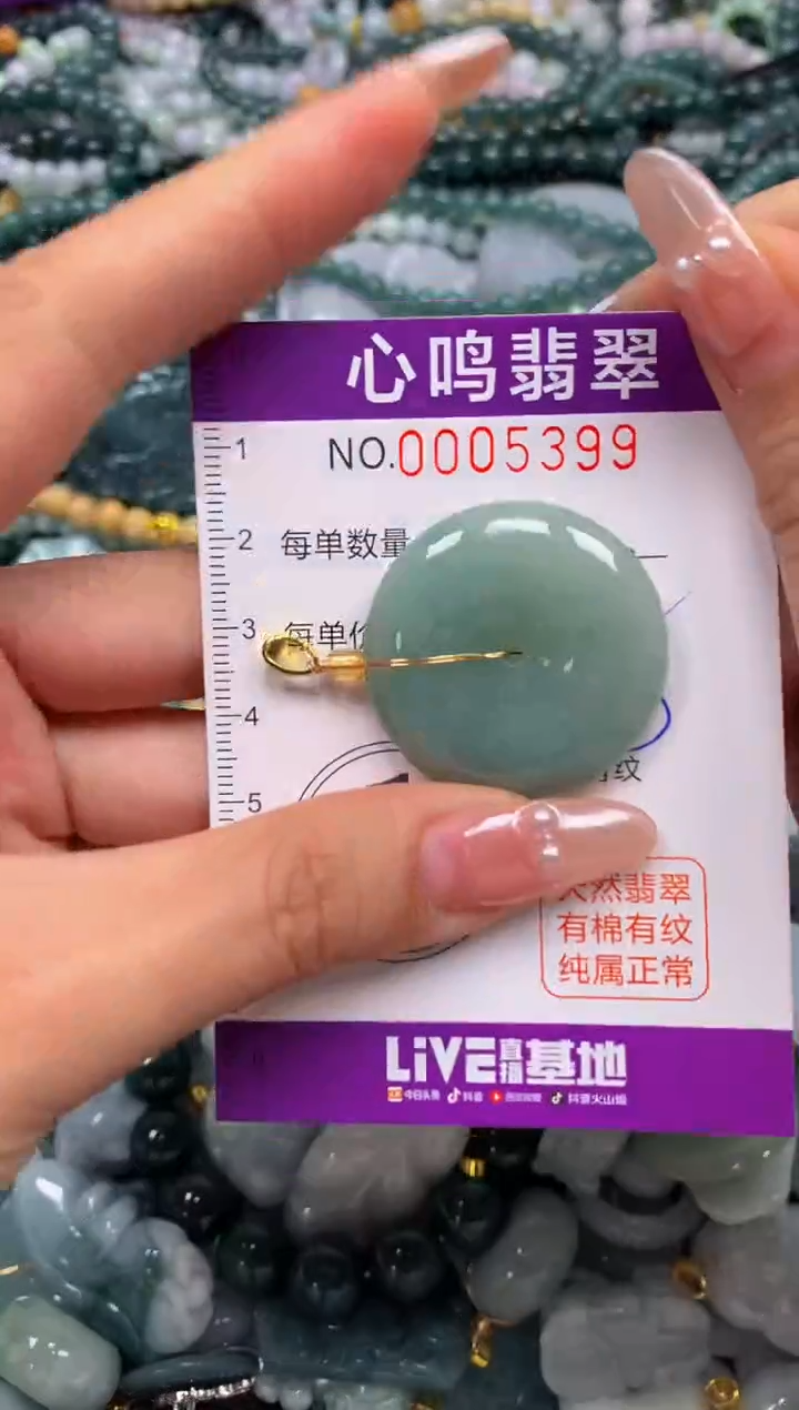 颈饰未镶嵌翡翠闪购005399