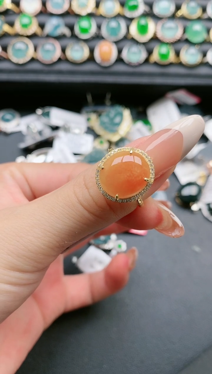 【闪购商品】翡翠戒指银S925镶嵌11111111