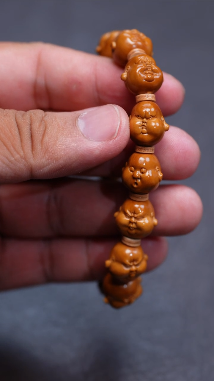 【闪购商品】橄榄核手串/手链1.4人生百态