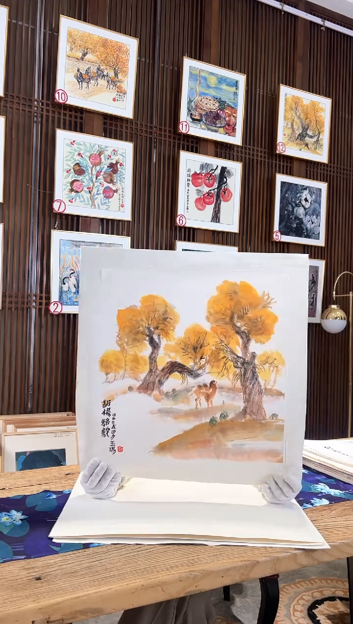版画耿玉琨名章限量版画S