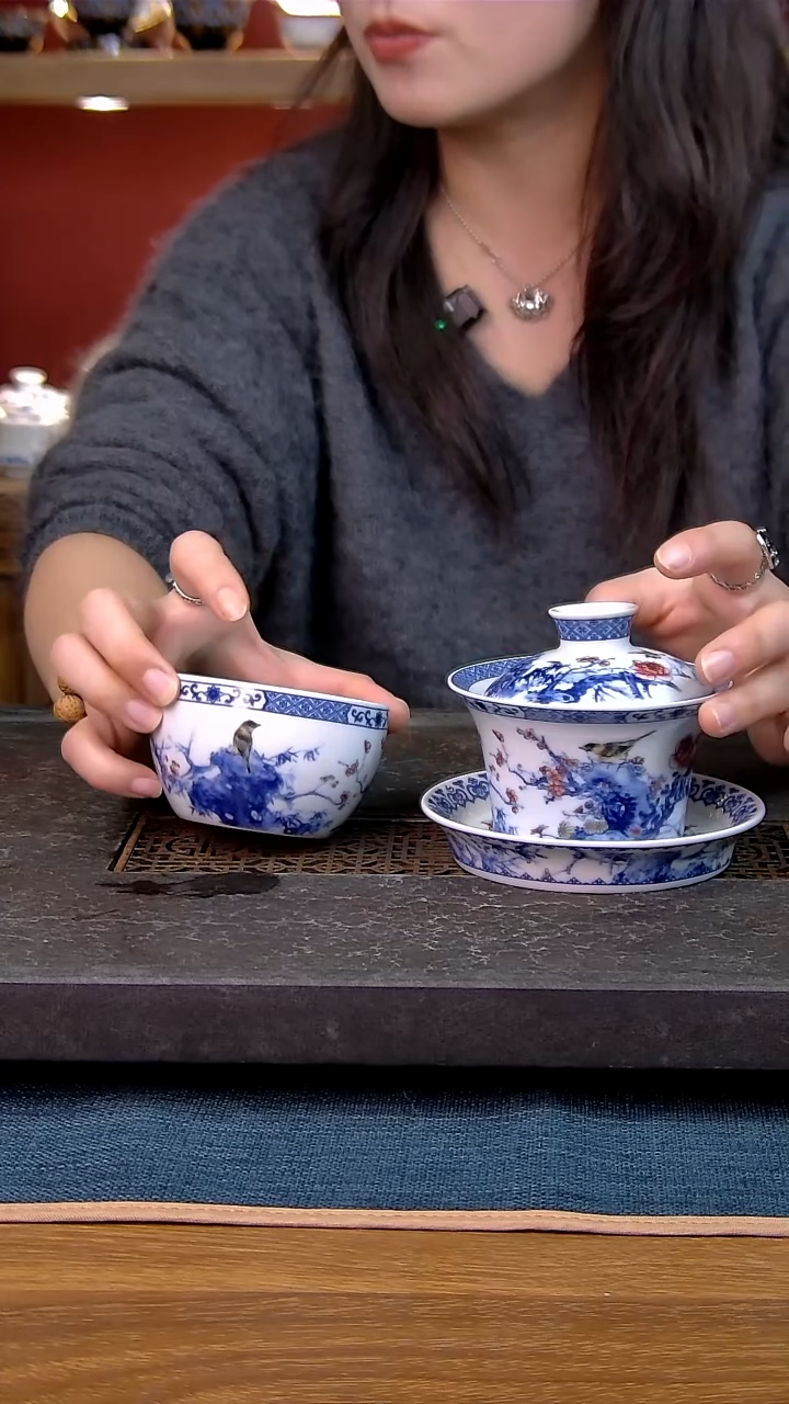 简装家用款2件套 白瓷陶瓷茶具