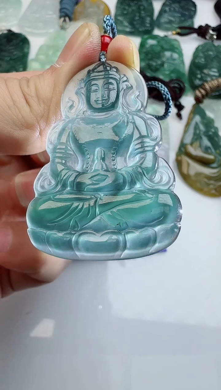 【闪购商品】翡翠颈饰未镶嵌多样性随机发其一