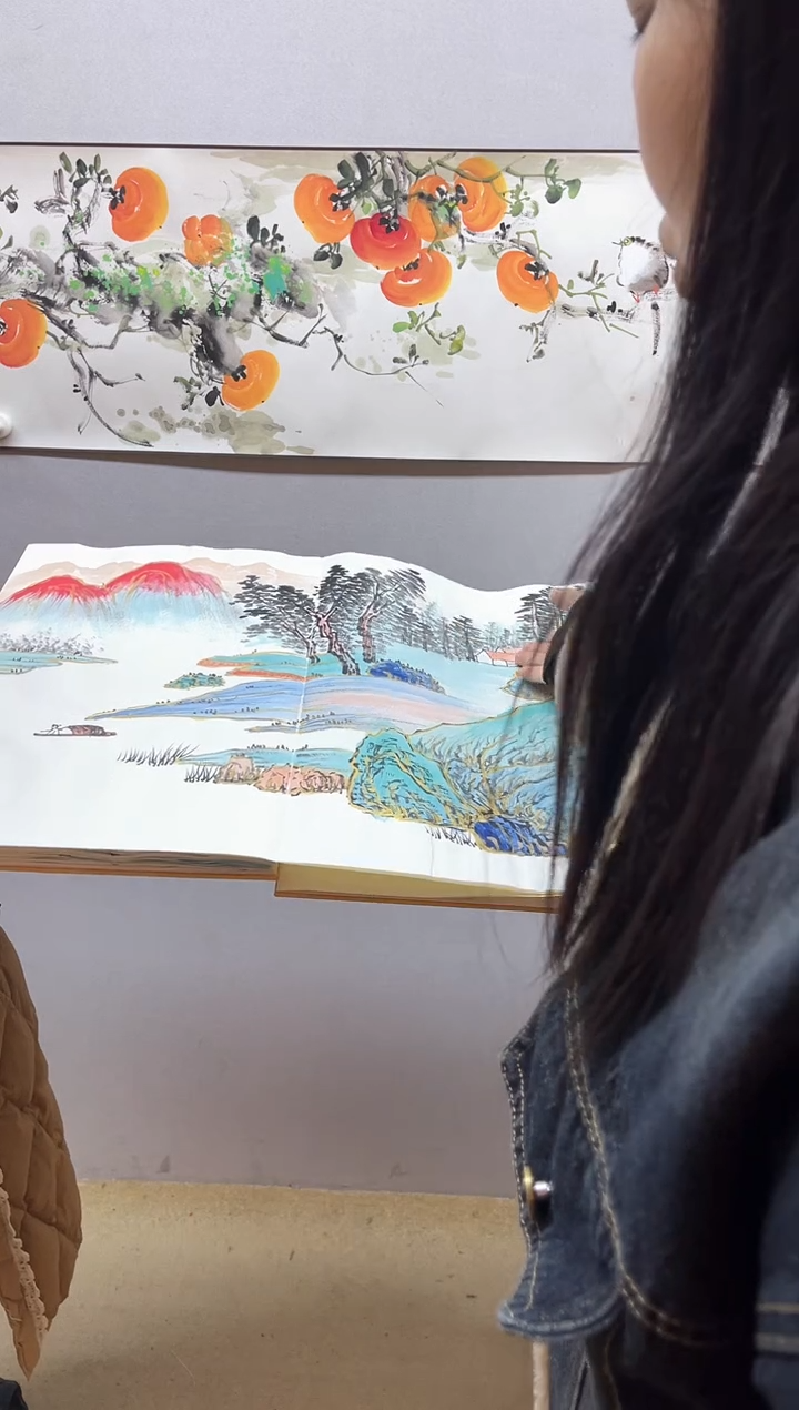 【闪购商品】国画张金专 册页作品