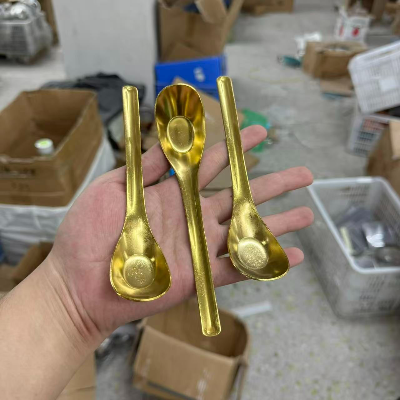皇家亮金金元宝勺4支【汤姆福利专场】