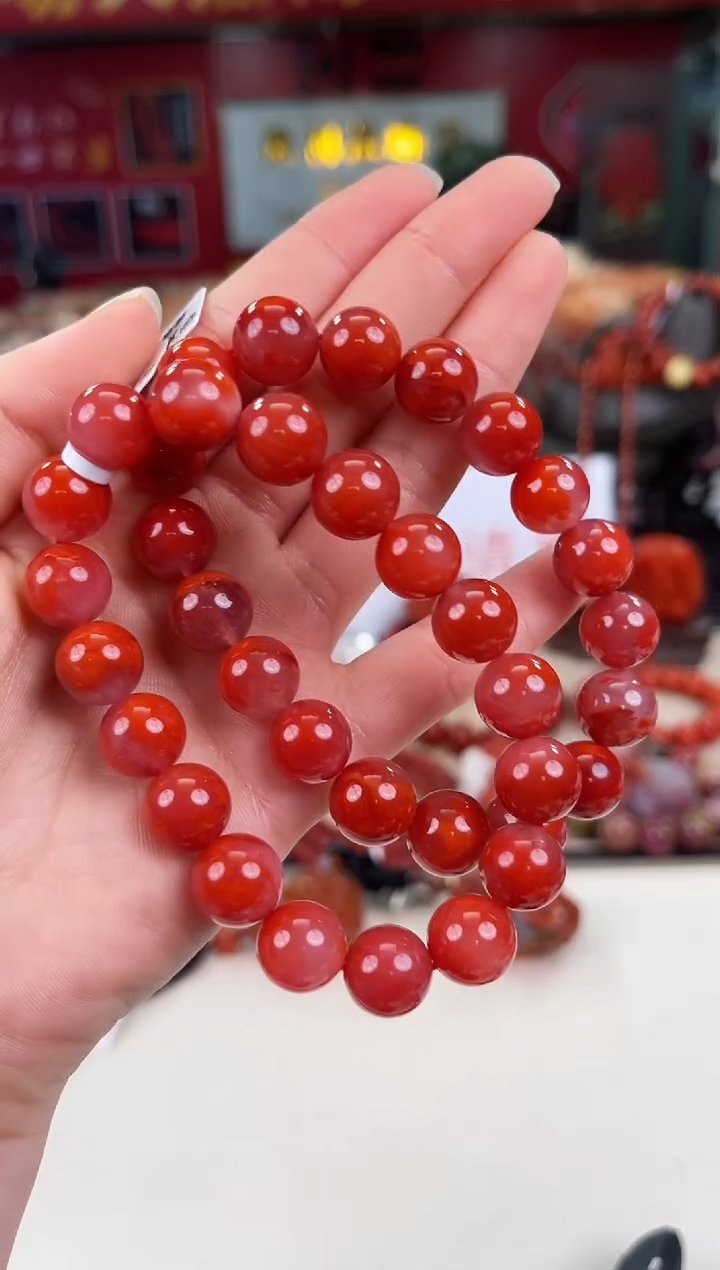 未镶嵌瓦西手串11+南红玛瑙（多样式发其一）