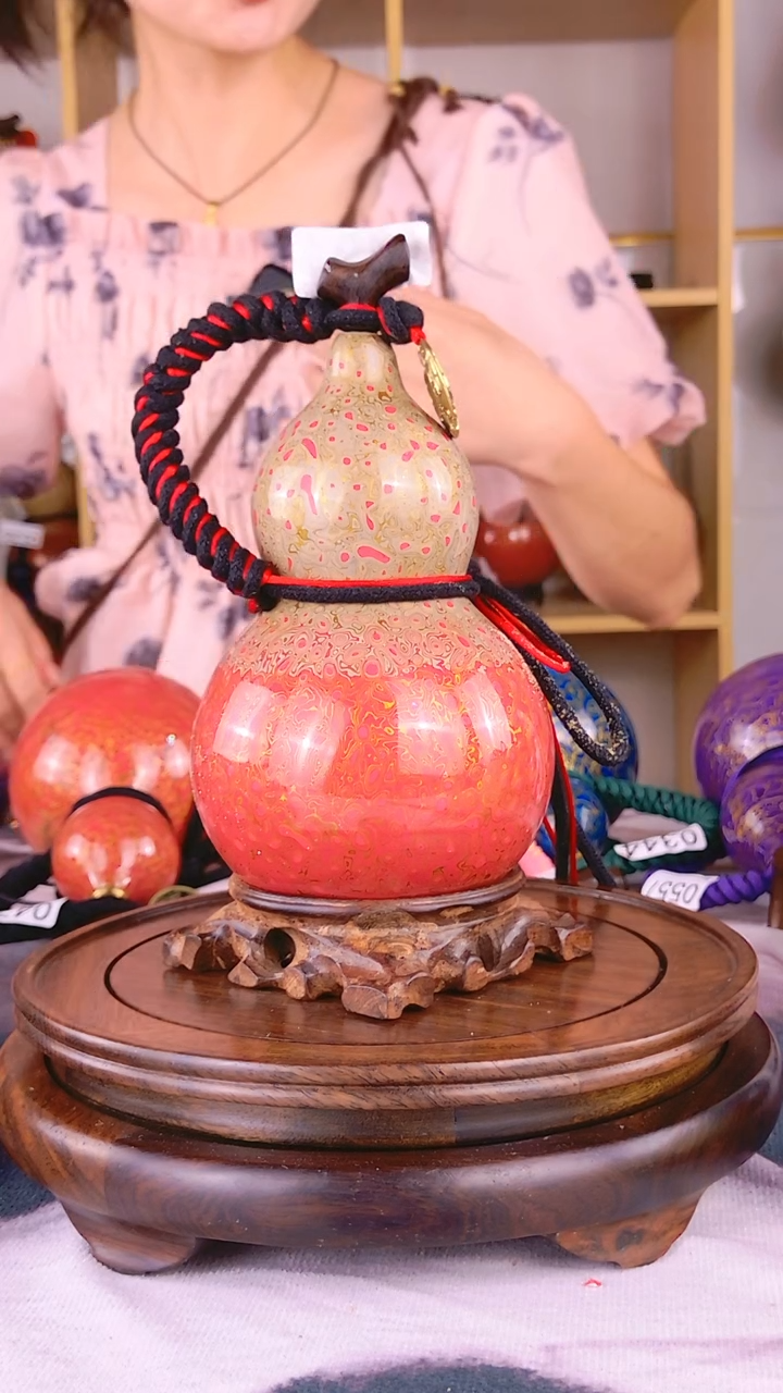 0494大漆酒葫芦 送葫芦就是福禄啦