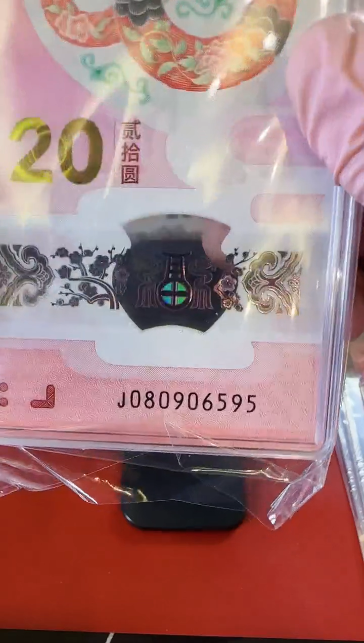 【闪购商品】塑料2025蛇钞单张080906595裸