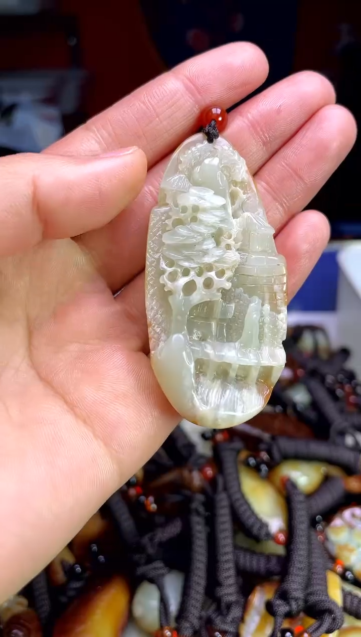 【闪购商品】和田玉颈饰未镶嵌23