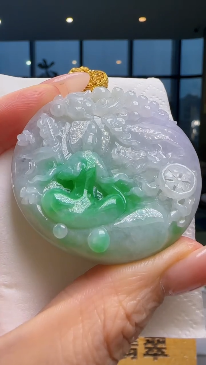 颈饰合金翡翠YJ@@