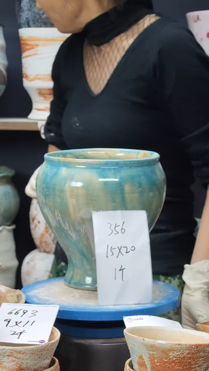 景德镇花盆默认微瑕356