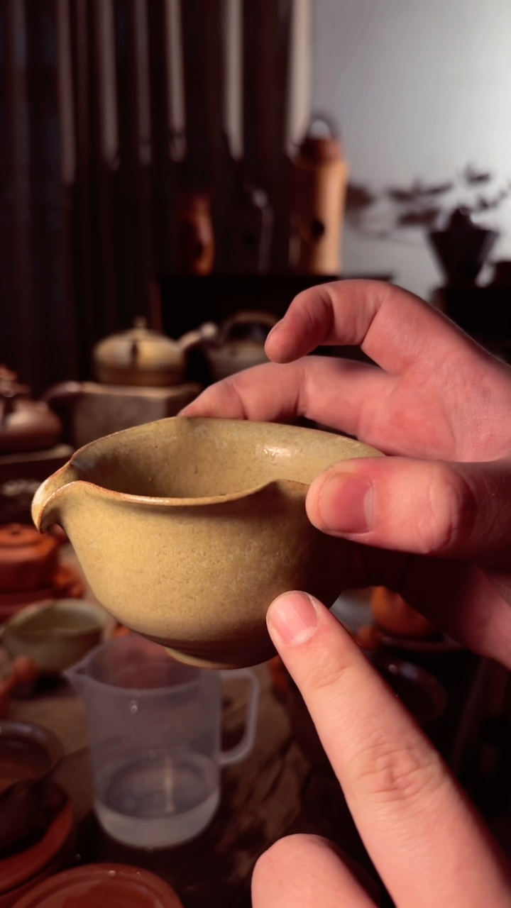 【闪购商品】壶草木灰粉影葫芦公道杯160cc浅绿