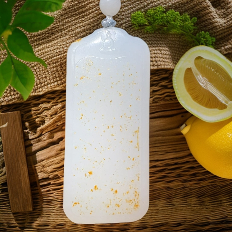 和田玉吊坠(不含链)未镶嵌